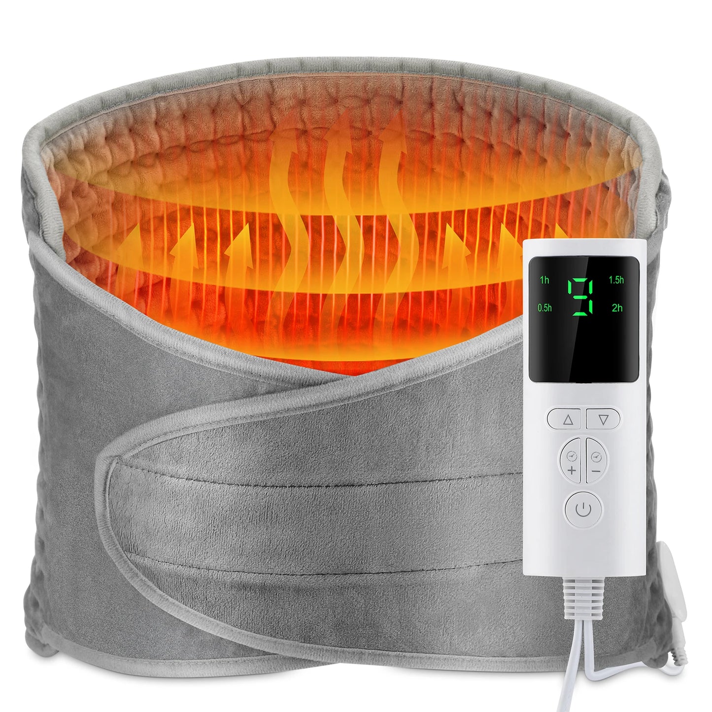 Ceinture Chauffante Dos Électrique – Soutien Lombaire Ajustable | LuxFlex