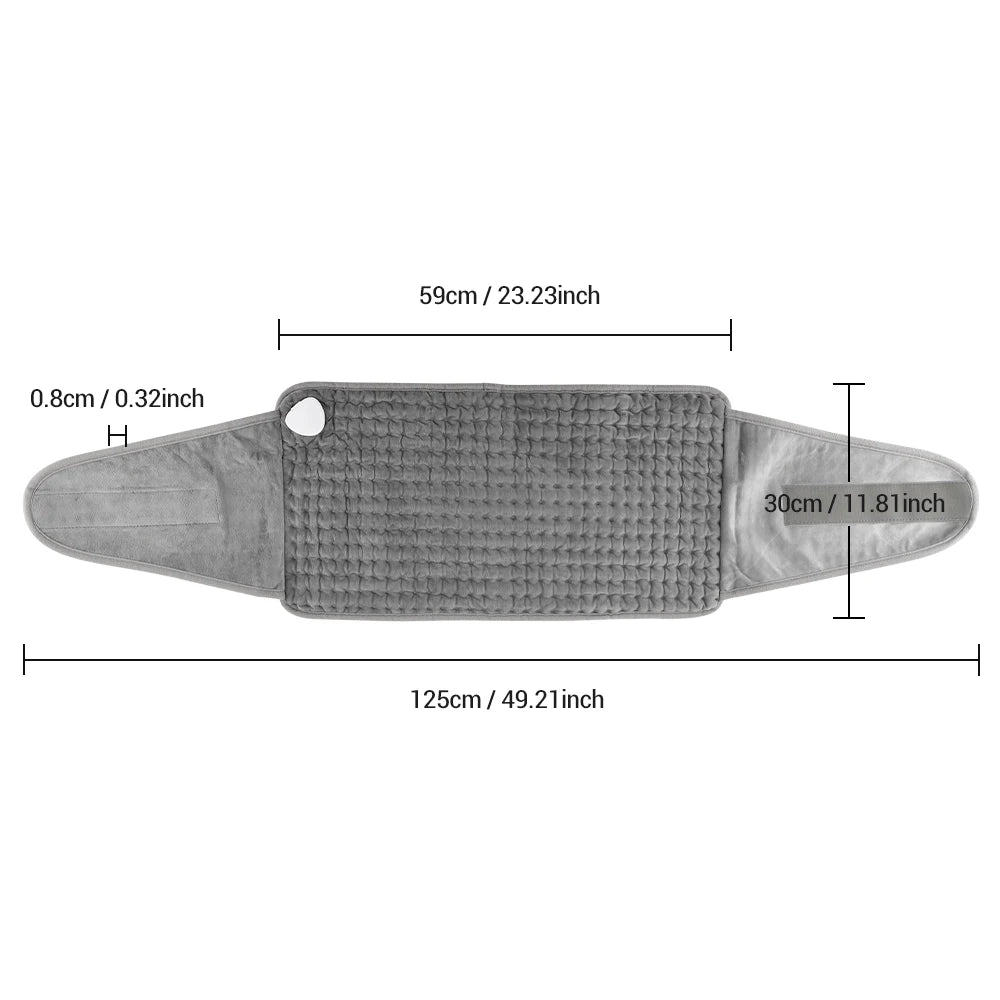 Ceinture Chauffante Dos Électrique – Soutien Lombaire Ajustable | LuxFlex