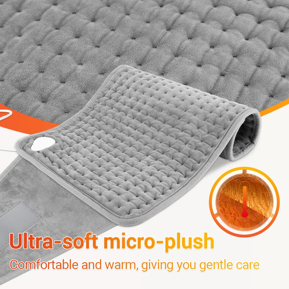 Ceinture Chauffante Dos Électrique – Soutien Lombaire Ajustable | LuxFlex